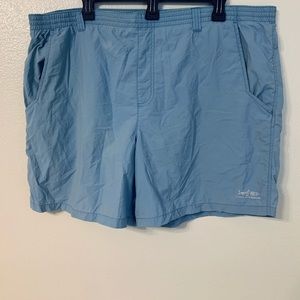 Men’s Blue Columbia PFG Swim Shorts